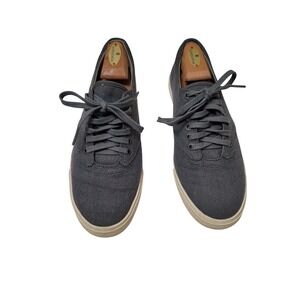 SeaVees Hermosa Plimsoll Men's Canvas Sneakers Size 9 Gray Casual Fashionable